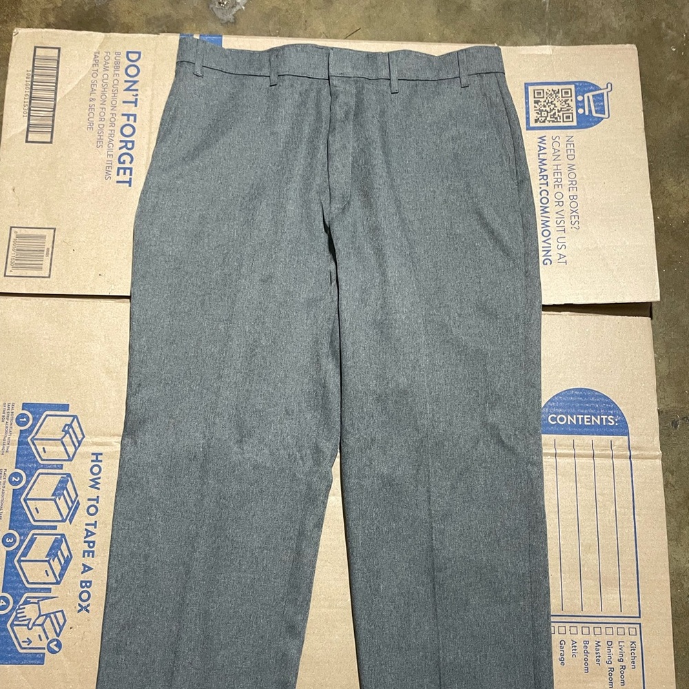 Vtg Levis Slacks Men's Sz 38 29 Gray